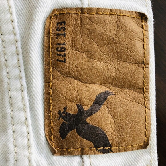 American Eagle Outfitters Men's Light Gray Jeans W33"x L30" Original Straight %% - Picture 6 of 8